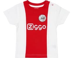 Ajax-baby t-shirt wit rood wit