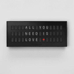 Vestaboard Note — The Small Playful Messaging Display